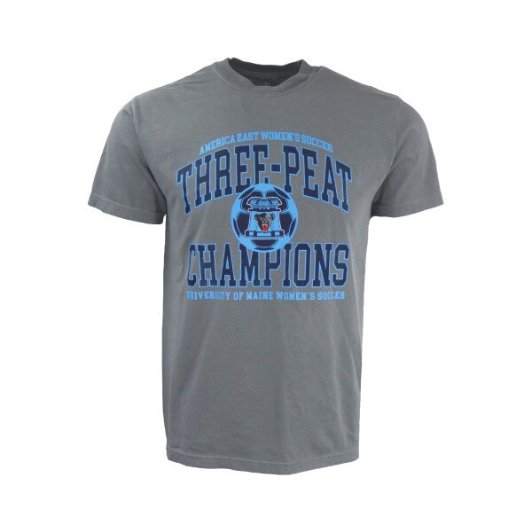 America East Women's Soccer Three-Peat Champions Tee